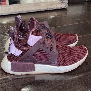 maroon nmd womens